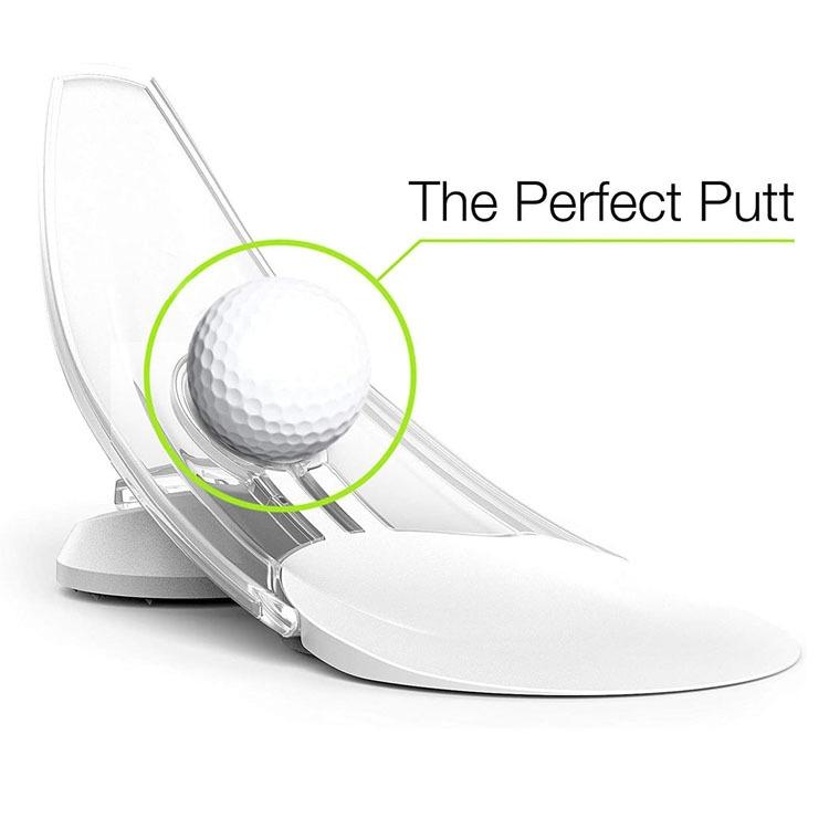 2-Pack Indoor/Outdoor Golf Putting Trainer - Green