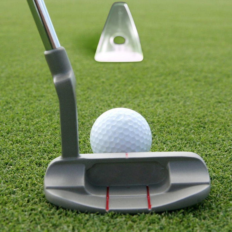 2-Pack Indoor/Outdoor Golf Putting Trainer - Green