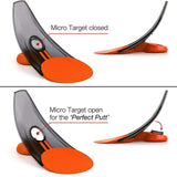 2-Pack Indoor/Outdoor Golf Putting Trainer - Orange