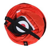 Foldable Square Golf Net for Indoor Practice - Forest Green