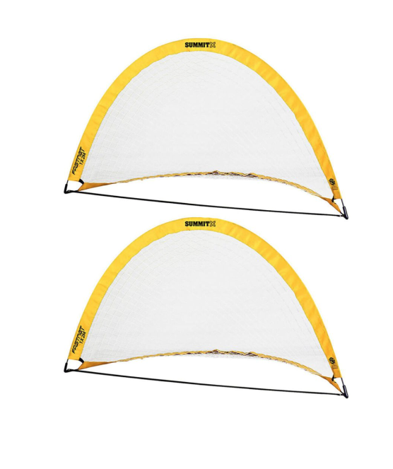 2Pc Summit Pop Up Half Dome Football/Soccer Goal