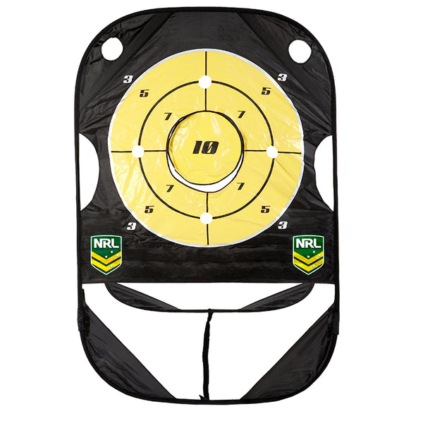 Official NRL Pop Up Passing Target with Carry Bag