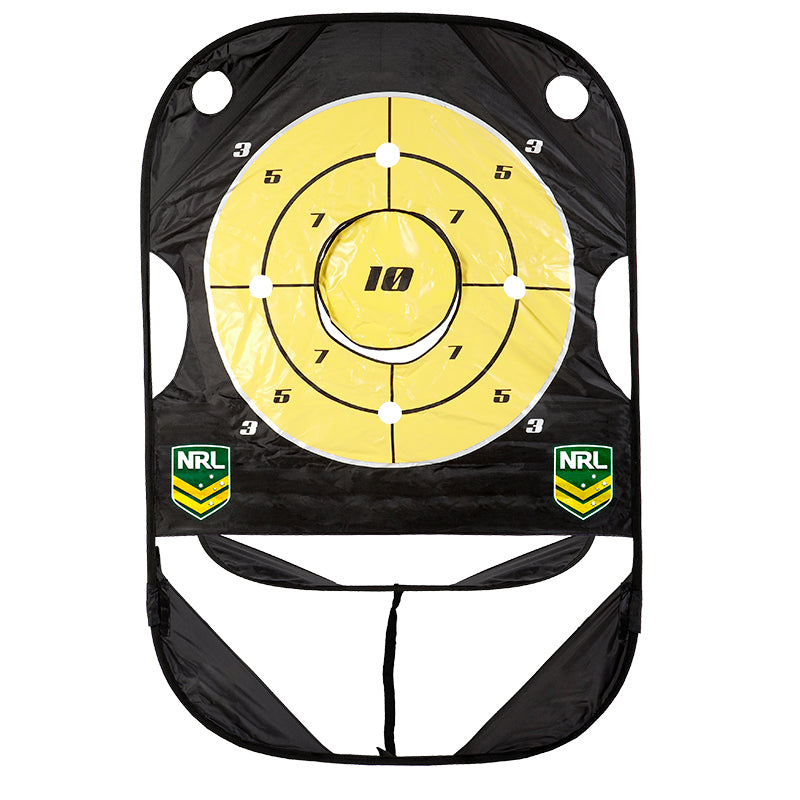 Official NRL Pop Up Passing Target with Carry Bag
