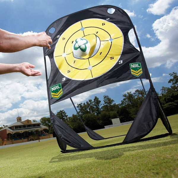 Official NRL Pop Up Passing Target with Carry Bag