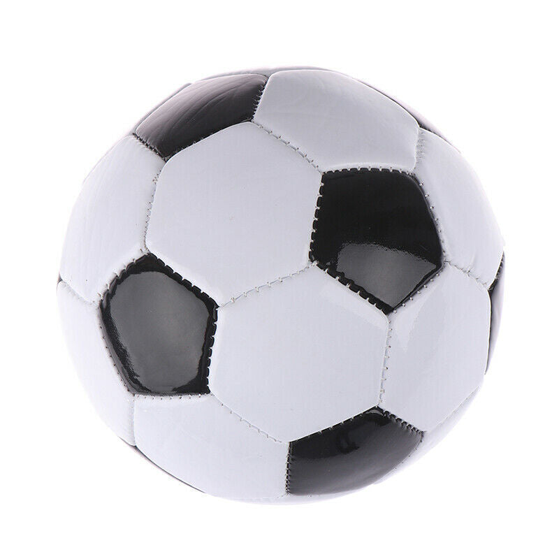 Classic Soccer Ball/Football Standard Size 5 - Black/White