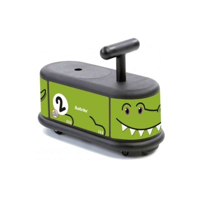 Kids Tram Beginner Ride On - Italian Design (Crocodile)