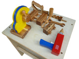 Kids Solid Wooden Work Bench