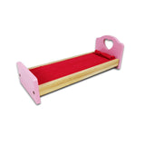 Kids Large Wooden 3-Level Dolls House with Full Furniture Set