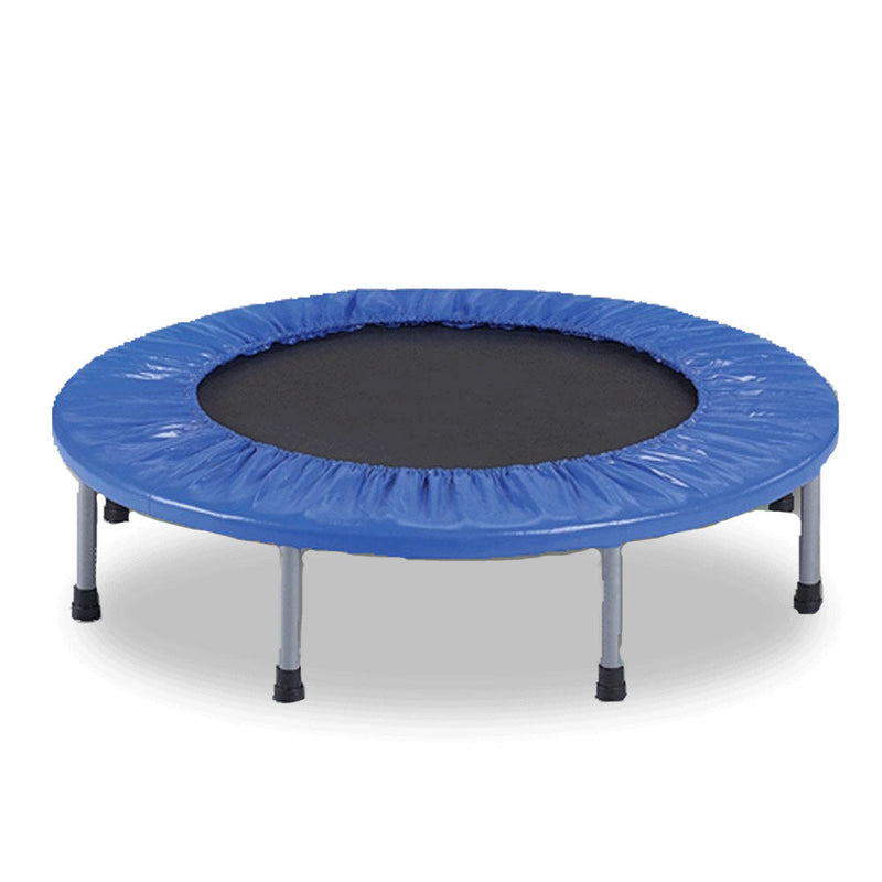 Mini Workout Trampoline for Home Gym (36in/91cm) - Blue