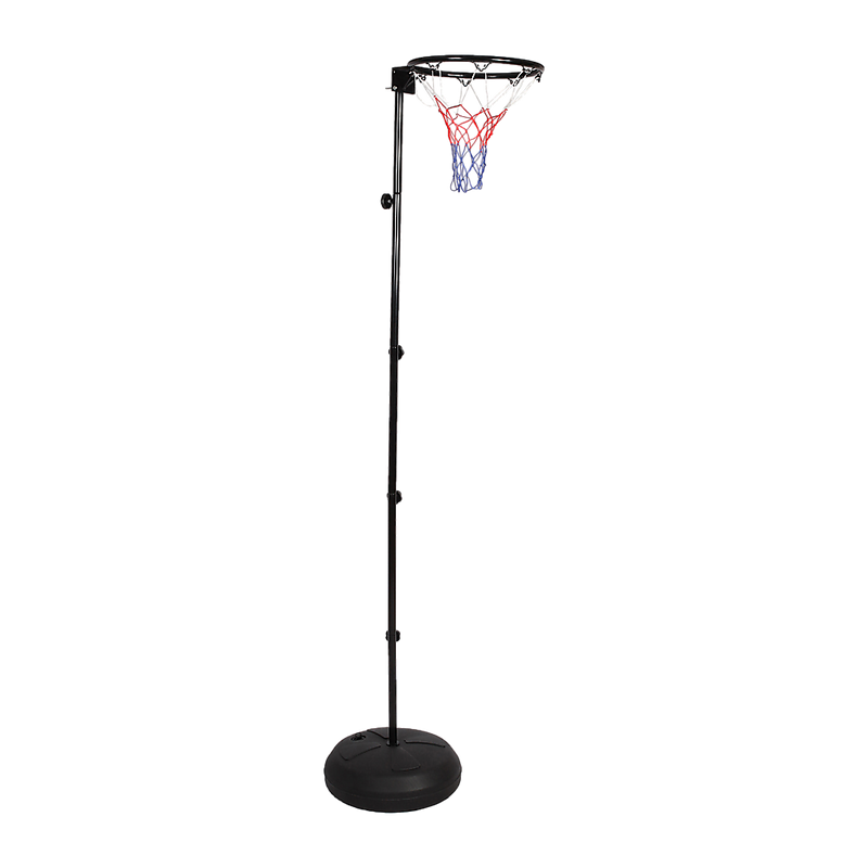 Height-Adjustable Netball Ring with Stand and Stable Base