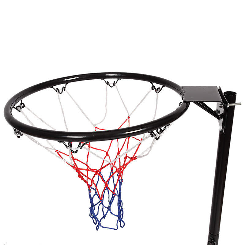 Height-Adjustable Netball Ring with Stand and Stable Base