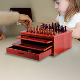 10-in-1 Wooden Classic Popular Games Set