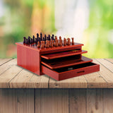 10-in-1 Wooden Classic Popular Games Set