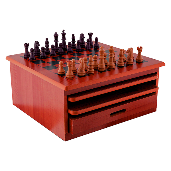 10-in-1 Wooden Classic Popular Games Set