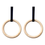 Wooden Gymnastic Olympic Rings for Strength Training