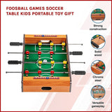 Little Tykes Mini Foosball Table (Wood Finish)