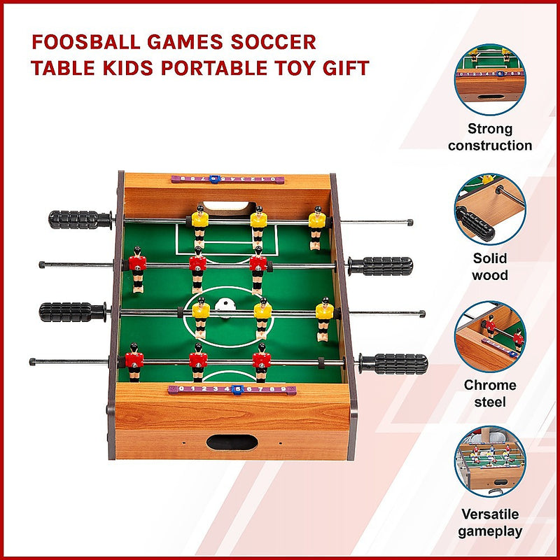 Little Tykes Mini Foosball Table (Wood Finish)