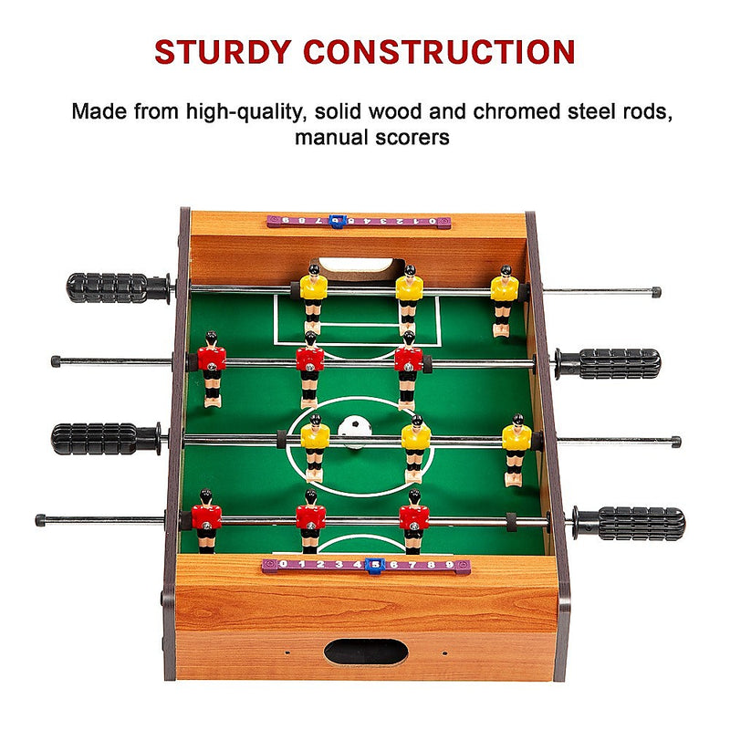 Little Tykes Mini Foosball Table (Wood Finish)