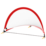 2pc Portable Kids Soccer Goal Set with Field Marker Cones