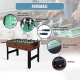 3-in-1 Combo Games Table with Foosball, Hockey and Pool (Wood finish - 4Ft / 1.22m)