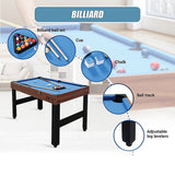 3-in-1 Combo Games Table with Foosball, Hockey and Pool (Wood finish - 4Ft / 1.22m)