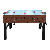 3-in-1 Combo Games Table with Foosball, Hockey and Pool (Wood finish - 4Ft / 1.22m)