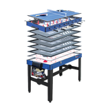 12-in-1 Combo Games Table inc. Foosball, Basketball, Hockey, Pool, Table Tennis & More (4Ft / 1.22m)