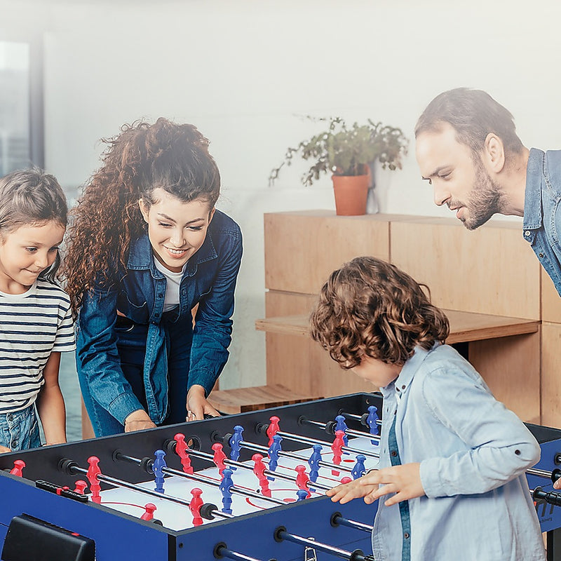 12-in-1 Combo Games Table inc. Foosball, Basketball, Hockey, Pool, Table Tennis & More (4Ft / 1.22m)