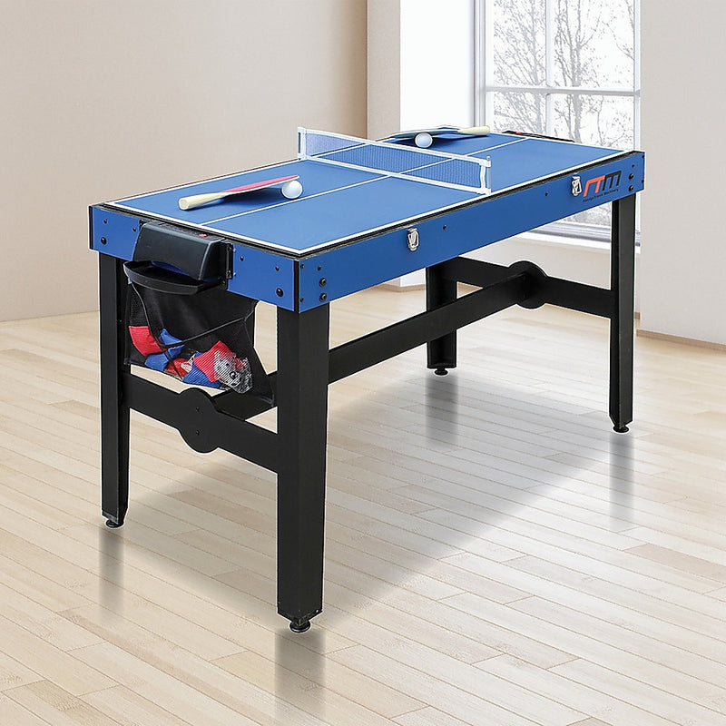 12-in-1 Combo Games Table inc. Foosball, Basketball, Hockey, Pool, Table Tennis & More (4Ft / 1.22m)