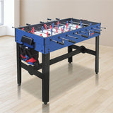 12-in-1 Combo Games Table inc. Foosball, Basketball, Hockey, Pool, Table Tennis & More (4Ft / 1.22m)
