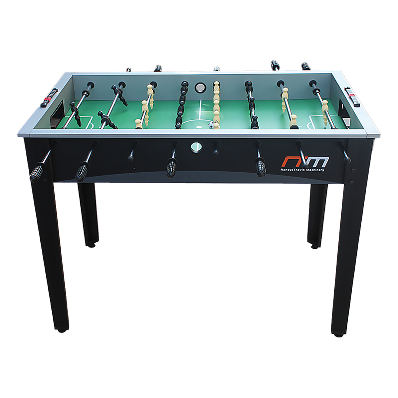 Foosball Table - Soccer Playroom Game (Black Finish - 4Ft / 1.22m)