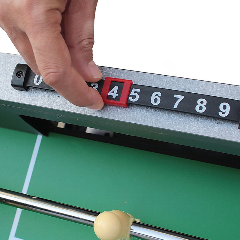 Foosball Table - Soccer Playroom Game (Black Finish - 4Ft / 1.22m)