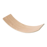 Wooden Seesaw Balance Board - Gymnastics/Yoga/Fun (Natural Wood)