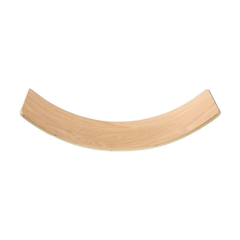Wooden Seesaw Balance Board - Gymnastics/Yoga/Fun (Natural Wood)