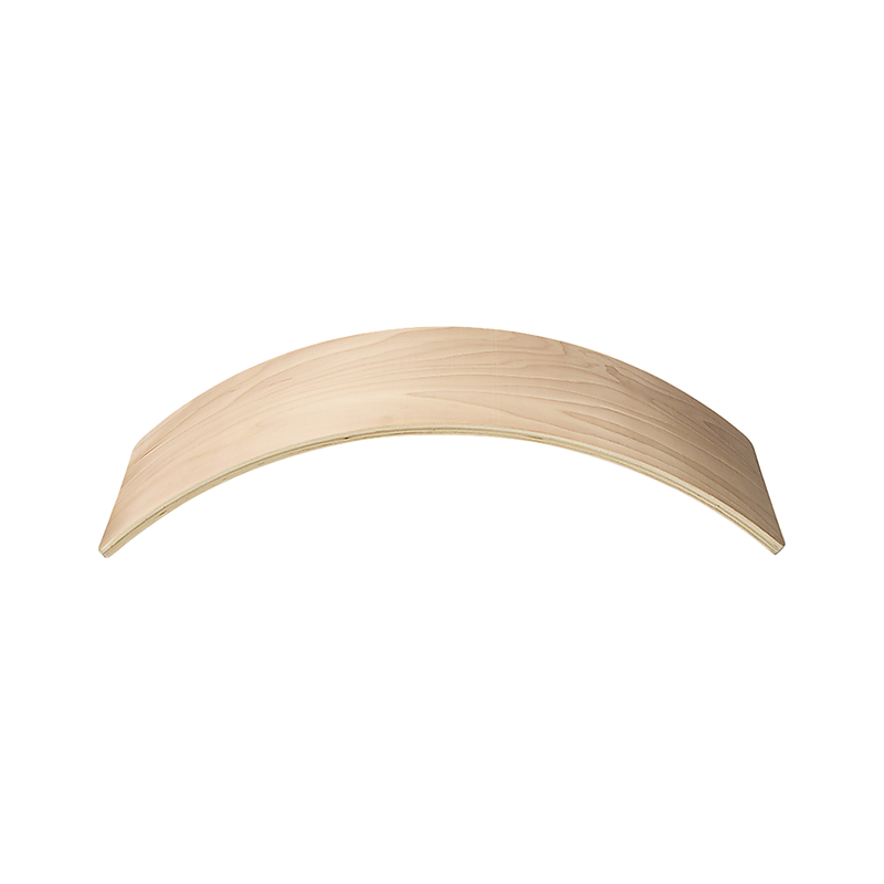 Wooden Seesaw Balance Board - Gymnastics/Yoga/Fun (Natural Wood)