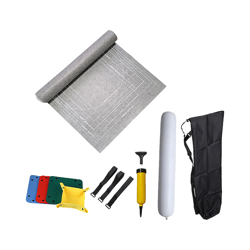 Puzzles Rollers 2 Sets Table Jigsaw Puzzles Felt Mat Board Inflator Puzzle Blanket
