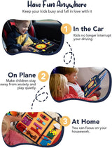 Montessori Busy Board - Sensory Activity Kit for Early Learning