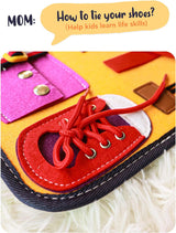 Montessori Busy Board - Sensory Activity Kit for Early Learning