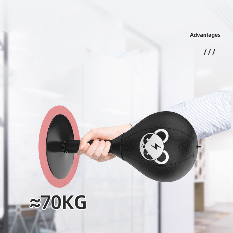 Adjustable Desktop Punching Speed Ball - Lightning Bear