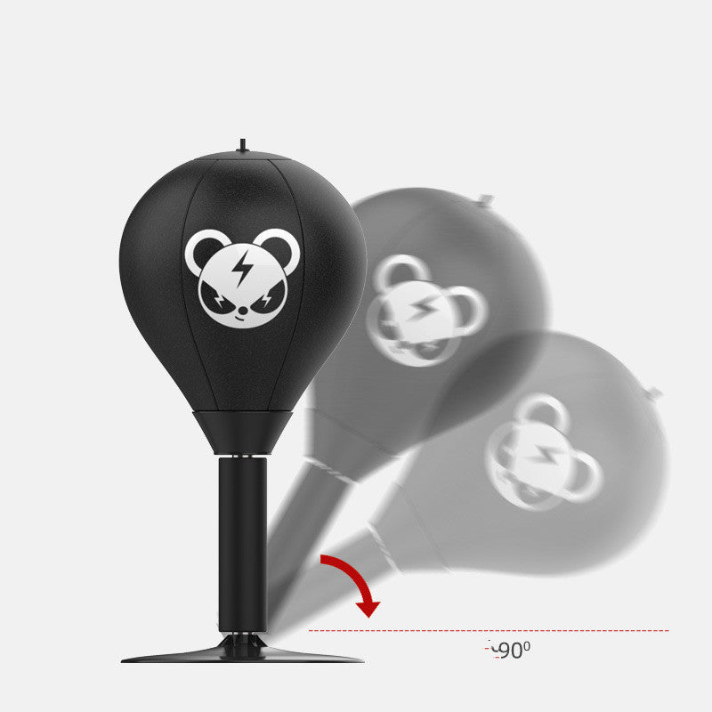 Adjustable Desktop Punching Speed Ball - Lightning Bear