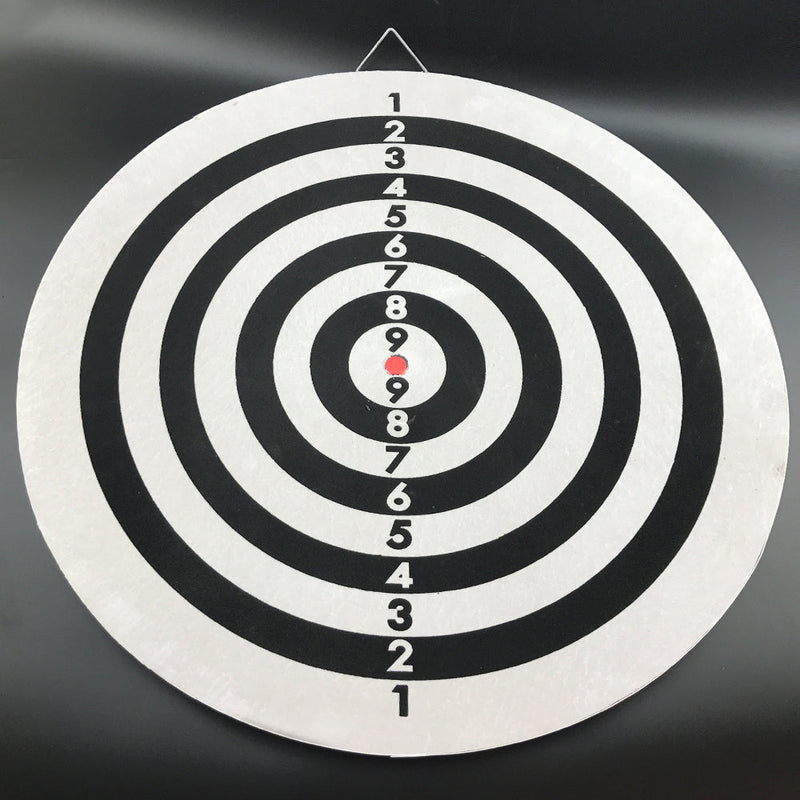 Two-Sided Classic Dart Board with Steel Wire Inlay (18 Inch / 45.7cm)