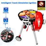Kids Pretend Weber BBQ Cooking Playset with Utensils and Food