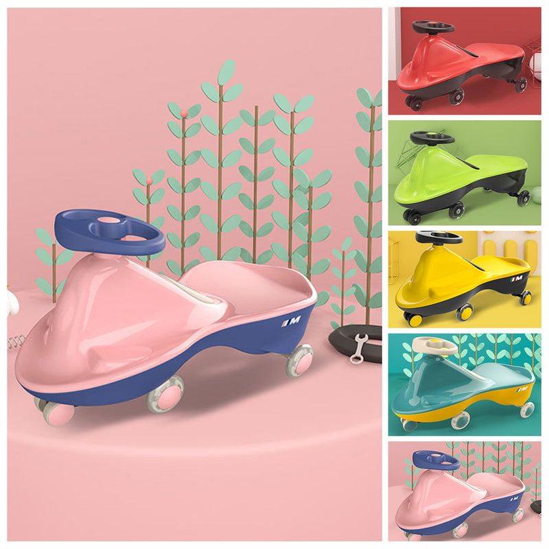 Glide Walker Swing/Twist Car - Italian Design (Pink)