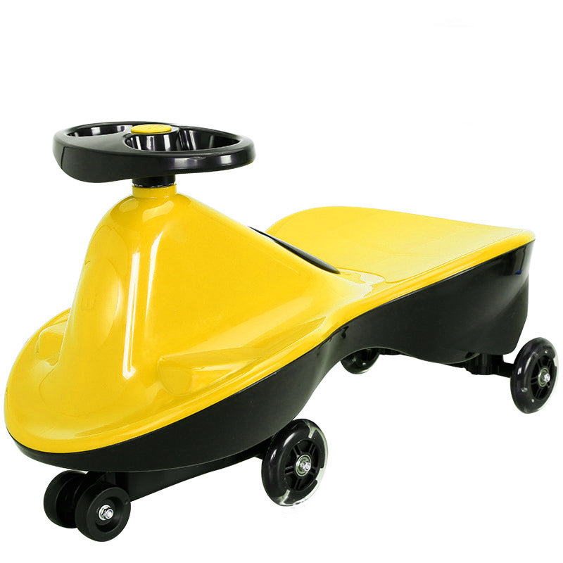 Glide Walker Swing/Twist Car - Italian Design (Yellow)