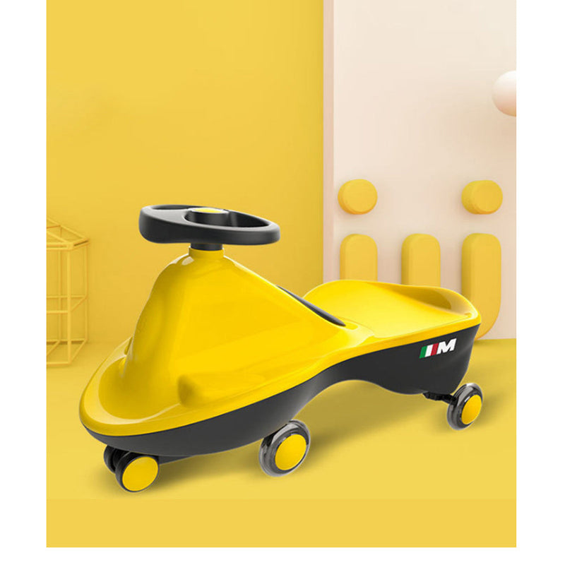 Glide Walker Swing/Twist Car - Italian Design (Yellow)