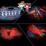 Kids Tool Box Work Bench with Battery Operated Drill Set and Accessories