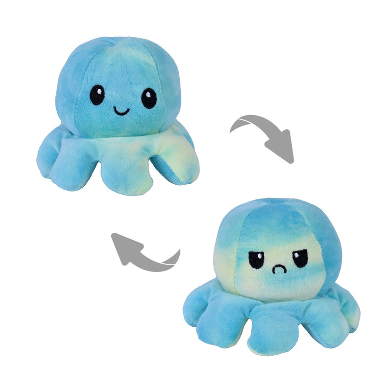 Flippy Mood Changing Reversible Octopus Plushie - 2 Pack