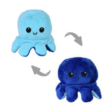 Flippy Mood Changing Reversible Octopus Plushie - 2 Pack