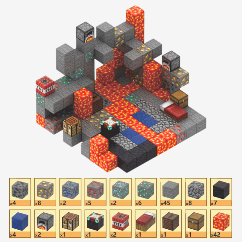 Magnetic Building Blocks Sets