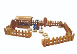 Kids Solid Wood Crafted Fence Set